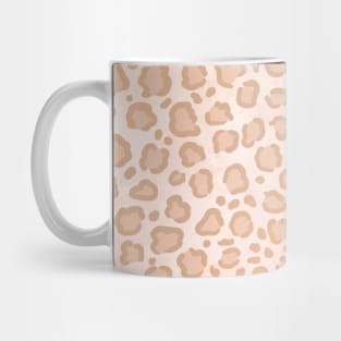 boho watercolor wild cat pattern Mug